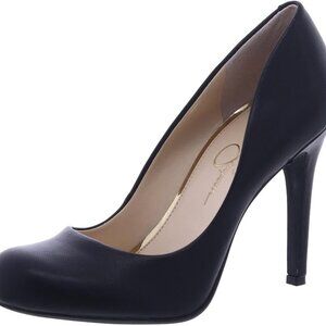 Women's Leather Pump Heels 3.75-Inch Stiletto Cushioned Wide Width Shoes
